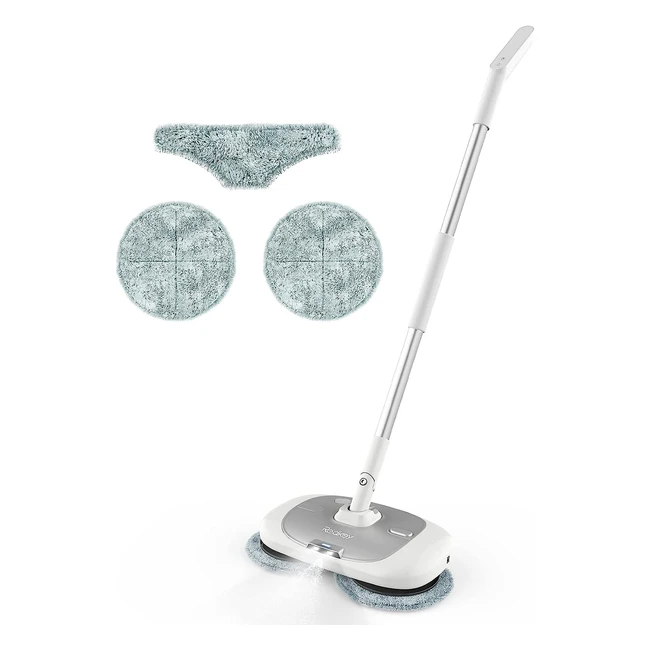 Mocio Elettrico Redkey M1 Lite - Durata Batteria 60 Minuti - Serbatoio 400ml - Spruzzatore Acqua