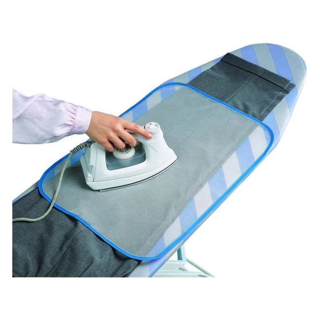 Wenko Pao para planchar de malla - Evita huellas y superficies brillantes - Poliéster 40x60 cm