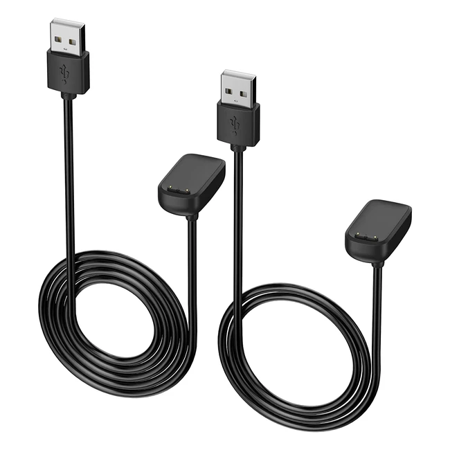 AWinner Charger for Fitbit Charge 5Luxe | Magnetic Fast Charging Cable | Portable 33ft/16ft