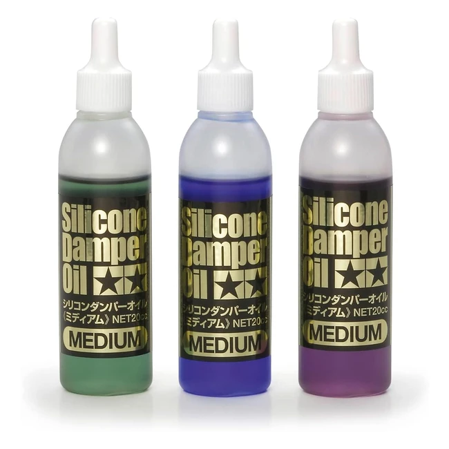 Huile d'amortisseur en silicone Tamiya 300053444 - Moyenne 500/600/700