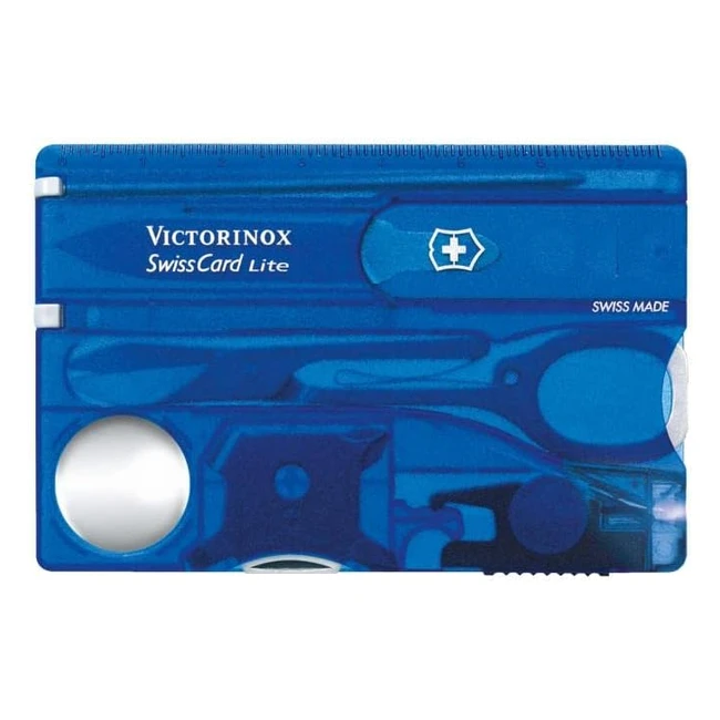 Tarjeta Victorinox V07322T2 Azul - Funciones 13 - Referencia SV