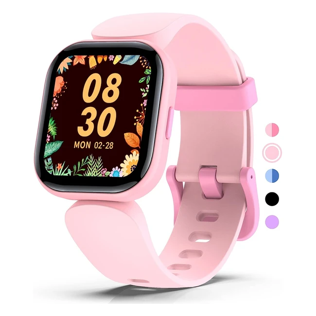Mgaolo Kids Smart Watch - Fitness Tracker with Heart Rate & Sleep Monitor - Waterproof - Pedometer & Activity Tracker