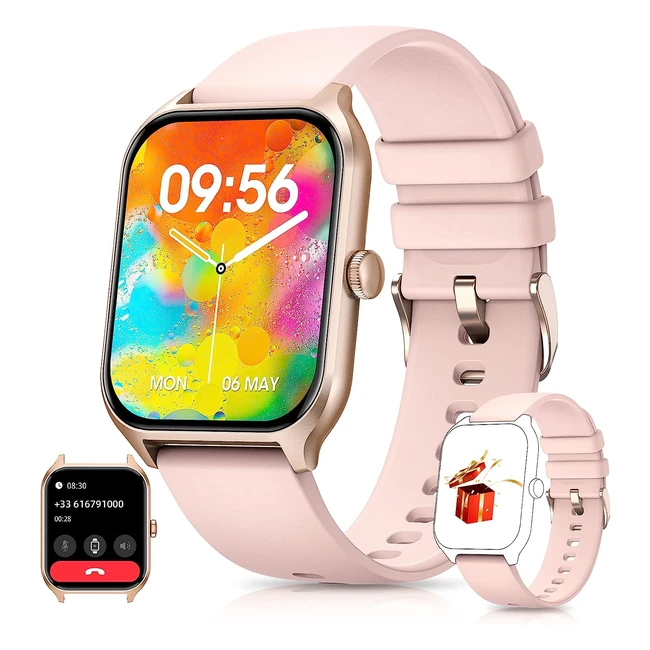 Montre Connectée Femme Dekelife Appel Bluetooth 52 et Assistant Vocal Libertas 196