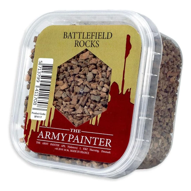 The Army Painter Battlefield Rocks - Materiale per Basette - Piccole Rocce e Sassi - Pittura di Modellini in Miniatura - Aspetto Realistico
