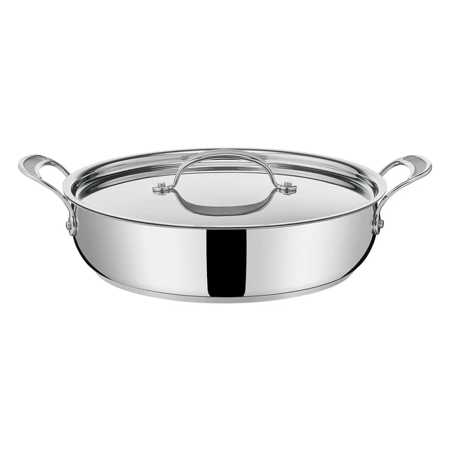 Tefal Jamie Oliver Cooks Classics Shallow Pot 30cm - Nonstick Coating, Heat Indicator, Oven Safe - E3069034