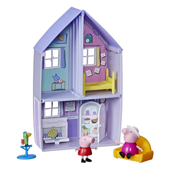 Peppa Pig Grandparents House Playset - Includes 2 Figures and 3 Fun Accessories