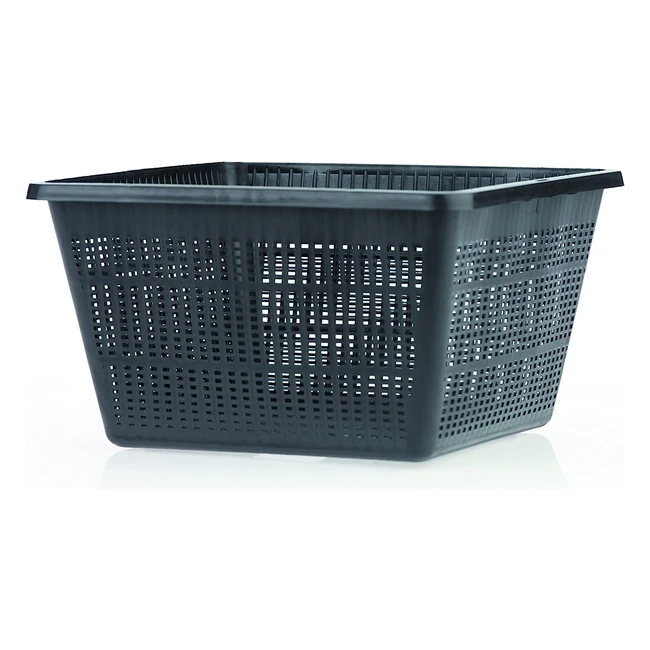 Panier de plantes carré Oase 52633 - 23 cm - Circulation d'eau fiable