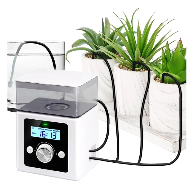 Sistema de Riego Automático para Macetas - Marca XYZ - Ref. 123456 - Ideal para Regar Plantas en Vacaciones