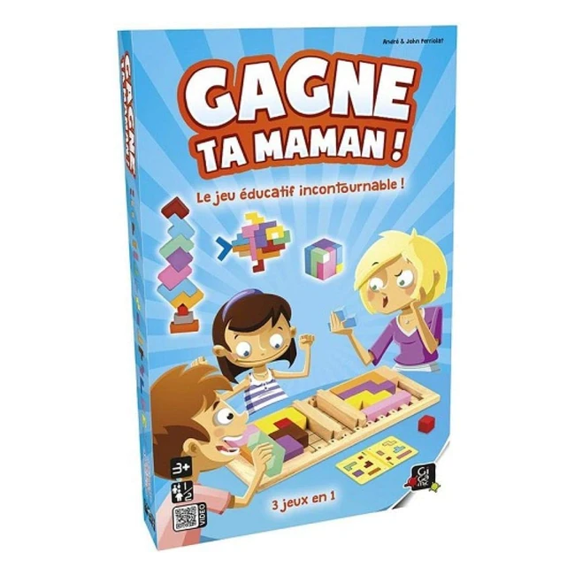 Jeu de réflexion Gigamic Gagne ta Maman - Référence GZFGM - Logique et construction