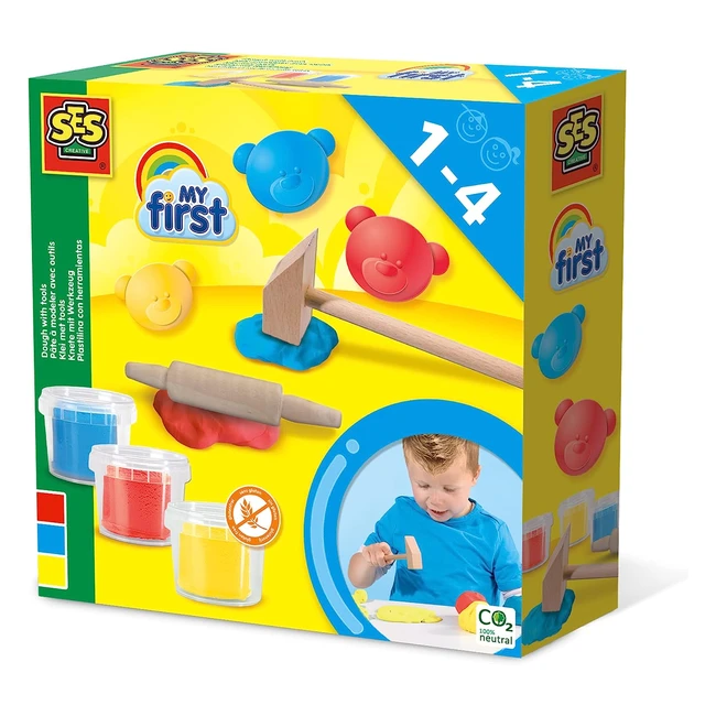 Arcilla SES Creative 14432 para niños creativos - 3 x 90 g