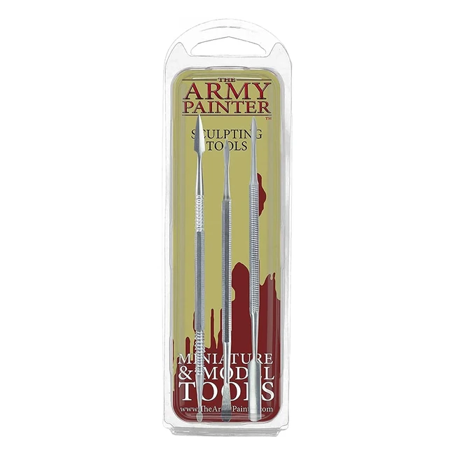 Lot d'outils de sculpture The Army Painter TL5036 - Sculptez, assemblez et réparez vos figurines
