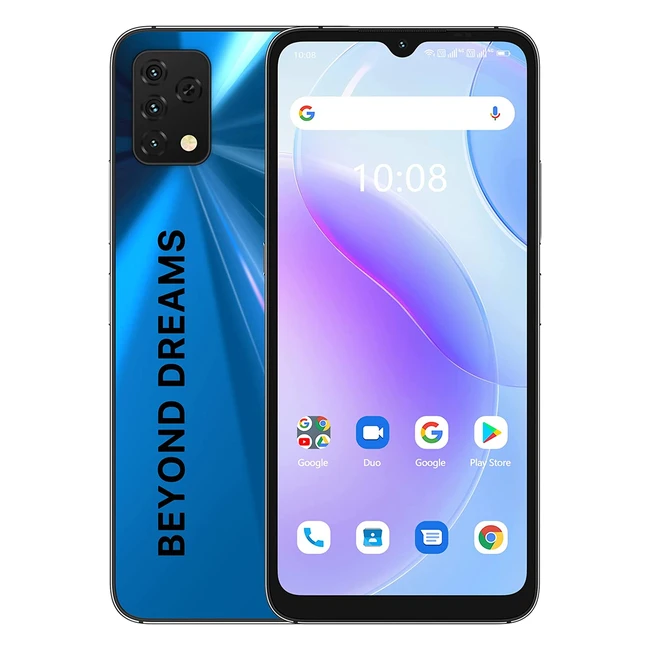 UMIDIGI A11s Mobile Phone - Android 11, 32GB RAM, 256GB Extension, 16MP Camera, 4G Dual SIM - Blue