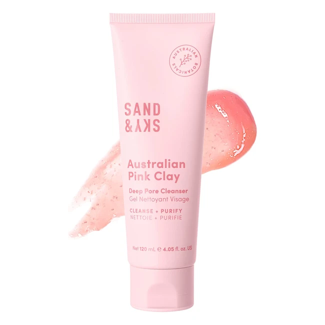 Gel Detergente Allargilla Rosa Australiana - Riduce Pori - 120ml