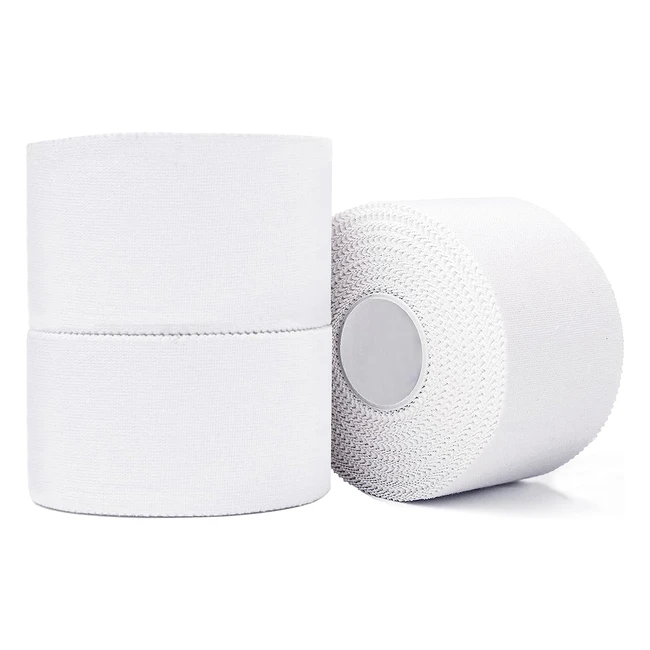 Admitry Zinc Oxide Tape 38cm x 10m - Athletic Tape for Ankle Wrist Knee - Clim