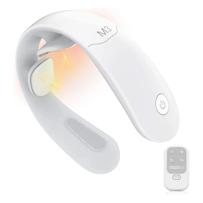 Massaggiatore Collo Multifunzionale SMTALY - Intelligente, 6 Modalità, 18 Livelli - Allevia il Dolore