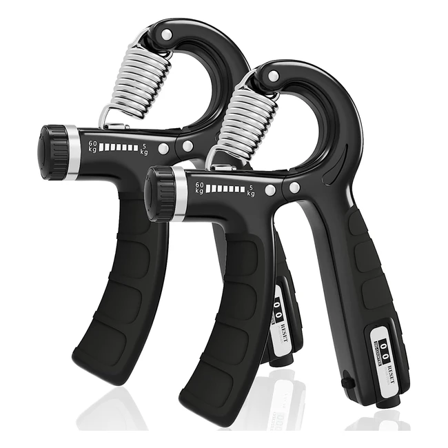 Fortalecedor de Agarre UVKK - Resistencia Ajustable 560kg - Entrenamiento de Antebrazos