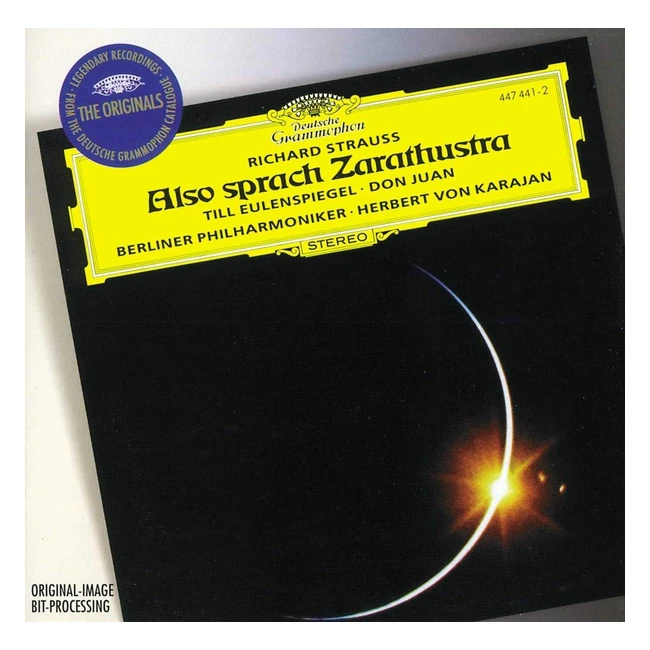 CD Also sprach Zarathustra Op.30i - Tiri burloni di Till Eulenspiegel - Karajan Harbert Direttore