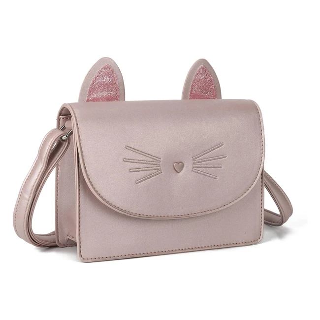 Sac à main féminin mignon pour enfants avec motif de chat - AFKOMST