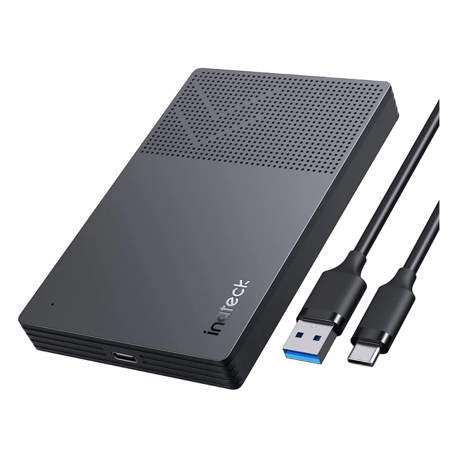 Boîtier USB 3.2 Gen 2 Inateck pour disque dur 2.5 pouces SSD et HDD jusqu'à 6Gbps avec UASP FE2014