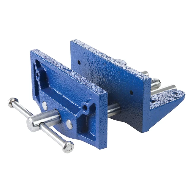 Étau de serrage Silverline 138785 TAU 150mm - Corps en fonte - Ouverture large de 125mm