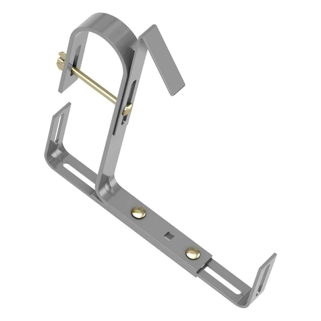 Poetic Emsa 508707 Special Railing Brackets for Window Boxes - Aluminium