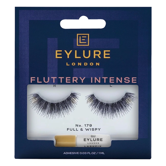 Intense Fluttery Natural Lashes - Eylure Pro Magnetic No.179