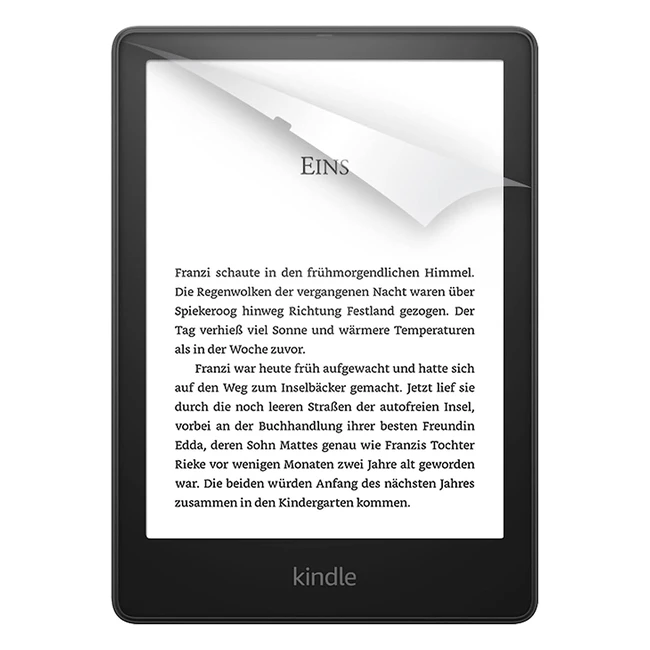 Nupro Displayschutzfolie für Kindle Paperwhite Signature Edition 11. Gen 2021 - Perfekter Schutz & einfache Anbringung