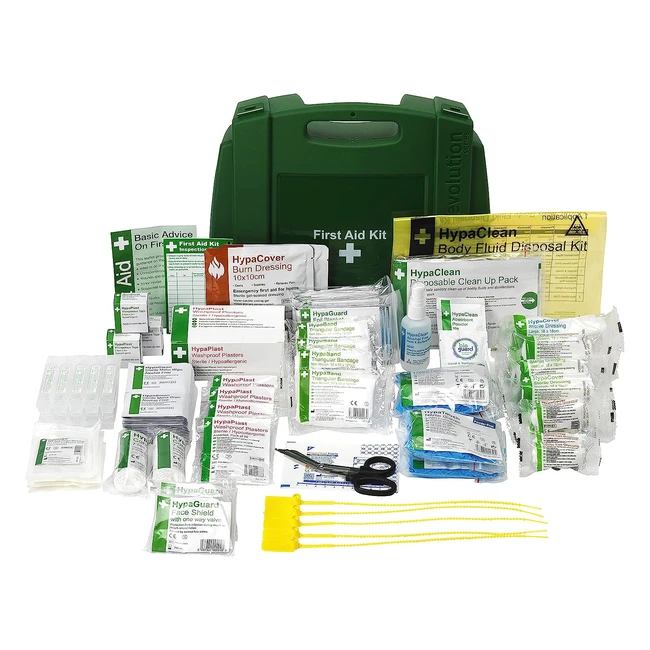 Safety First Aid Workplace First Aid Kit - British Standard - Large - 100 Persons - Wall Mountable