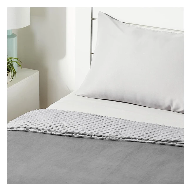 Couverture lestée en coton avec housse imitation fourrure pour enfants - Amazon Basics