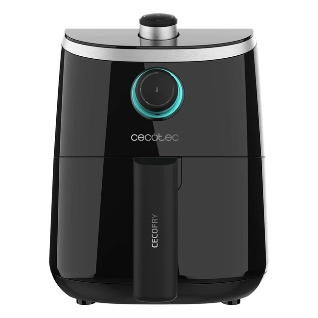 Friteuse sans huile Cecotec Cecofry Compact 2000 - 900W - Diététique et compacte - 19L de capacité - Technologie PerfectCook - Fonction four