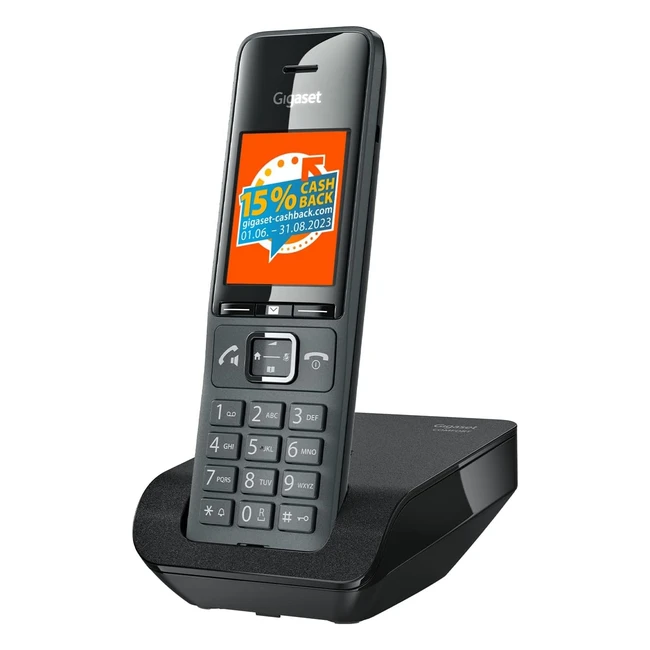 Gigaset Comfort 520 - Cordless Elegante, Audio Brillante, Blacklist Chiamate Indesiderate