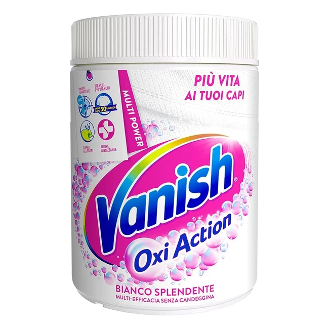 Vanish Oxi Action Multipower - Smacchiatore per Capi Bianchi - 1kg