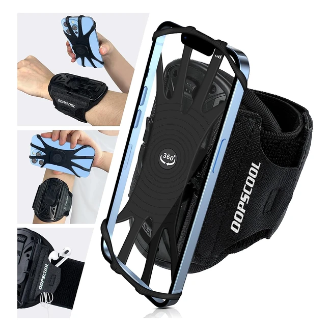 360 Rotatable Universal Running Armband for iPhone - Compatible with iPhone 1413