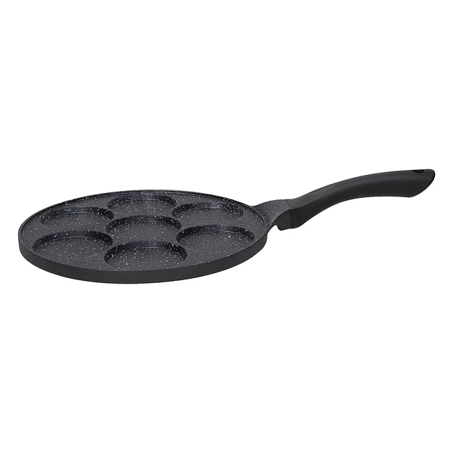 Padella Pancake Multifunzione Tognana Nero 26x46x12 cm - Antiaderente e Resistente