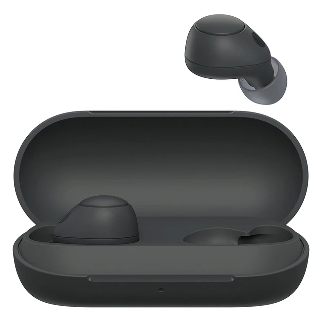 Sony WFC700N Cuffie Wireless Bluetooth con Noise Cancelling Auricolari Piccoli e Leggeri IPX4 Nero
