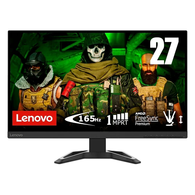 Ecran Gaming Lenovo G27Q30 27'' QHD VA 165Hz 1ms Freesync Premium HDR - Noir