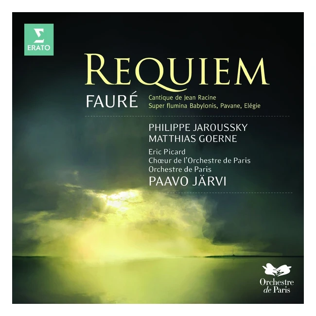 Fauré Requiem Cantique de Jean Racine - Orquesta de París