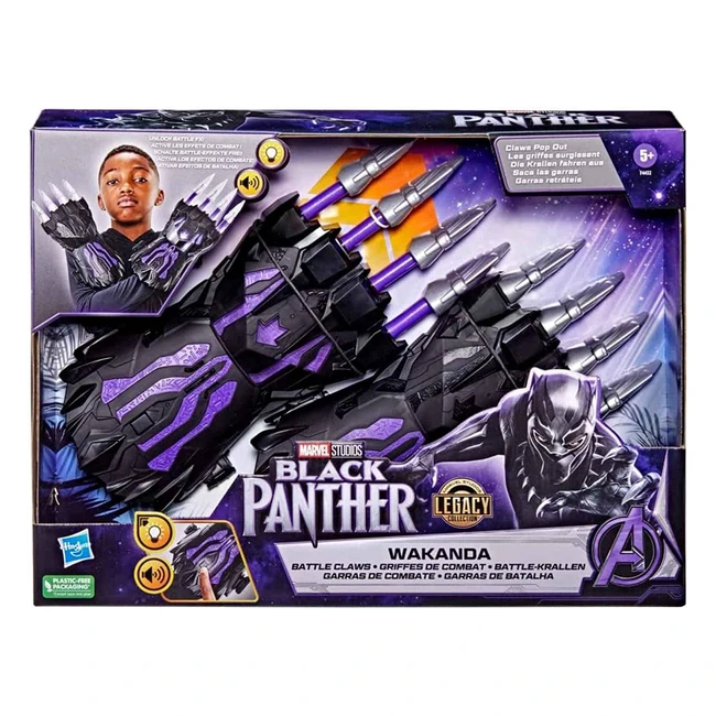 Hasbro Marvel Studios Black Panther Legacy Collection Wakanda Battle FX Claws