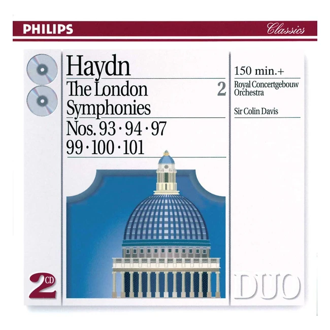 Haydn Sinfonías Londres 93 94 97 99 101 - Orquesta Real Concertgebouw