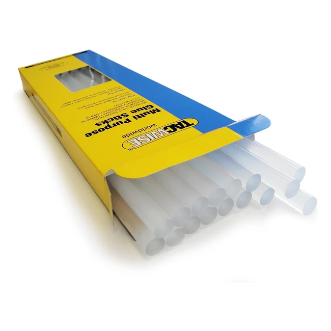 Tacwise Clear Hot Melt Glue Sticks - Pack of 16 | High Quality & Multi-Purpose