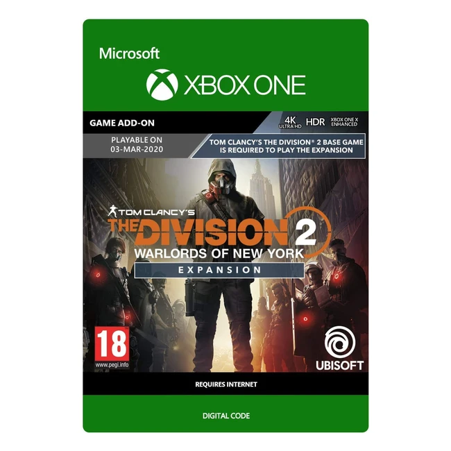 Tom Clancys The Division 2 Warlords of New York Expansion - Xbox One - Download