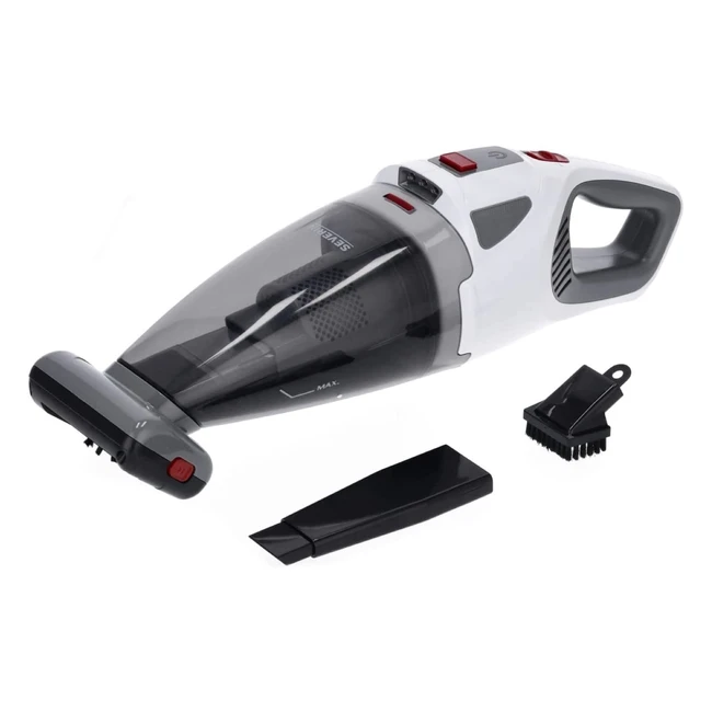 Severin 4in1 Akkuhandstaubsauger, kabelloser Handstaubsauger für Autositze, Tierhaare und Flüssigkeiten, bis zu 30 Minuten Laufzeit