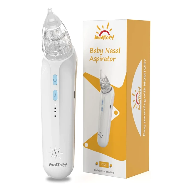 Aspiratore Nasale Elettrico per Bambini - Pulisci Naso con Funzione Ninna Nanna 