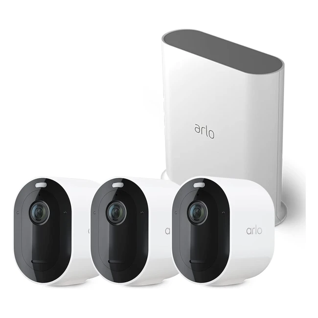 Arlo Pro 5 Wireless Outdoor Home Security Camera - 2K HDR Advanced Colour Night