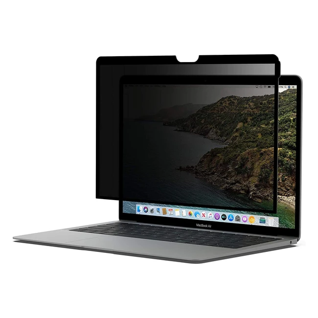 Protector de pantalla Belkin Screenforce TruePrivacy para MacBook Pro - Protección removible y reutilizable - Compatible con MacBook Air 13 - ¡Protege tu privacidad!