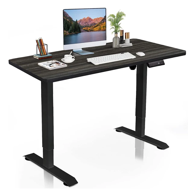 DCHouse Scrivania Regolabile in Altezza Elettrica 140x60cm - Proteggi la Tua Colonna Lombare