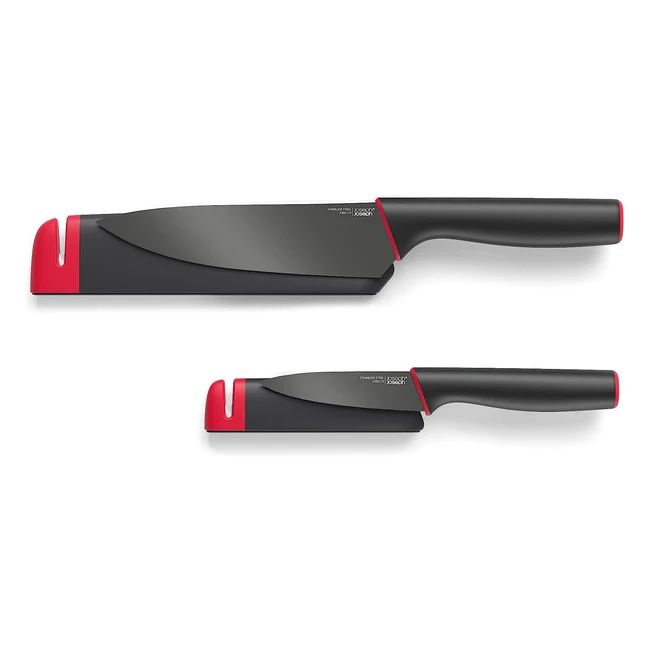 Ensemble couteau Joseph Joseph Slicesharpen avec aiguiseur en céramique intégré