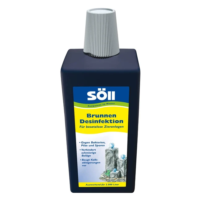 SOLL 14649 Accesorio para Fuentes - Proteccin contra bacterias esporas y hong