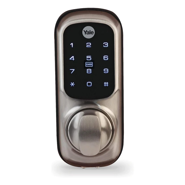 Yale Keyless Connected Smart Door Lock - Easy Access Tamper Alarm Battery Oper