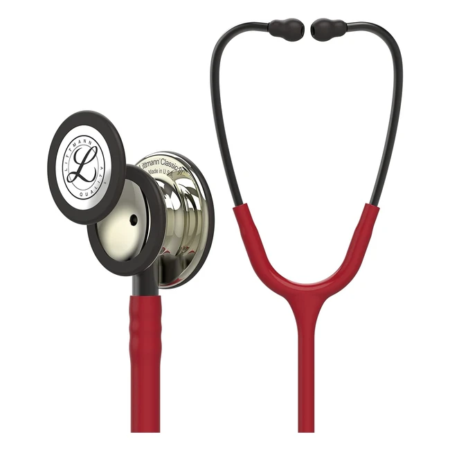 Stéthoscope de surveillance 3M Littmann Classic III Bordeaux Champagne 69cm - Réf. 5864